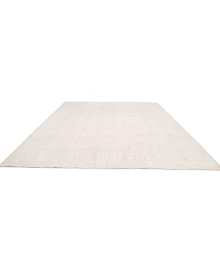 Serenity 12' 0" X 14' 4" Hand Knotted Wool Rug 12' 0" X 14' 4" (366 X 437) / Taupe / Wool