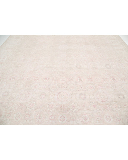 Serenity 12' 0" X 14' 4" Hand Knotted Wool Rug 12' 0" X 14' 4" (366 X 437) / Taupe / Wool
