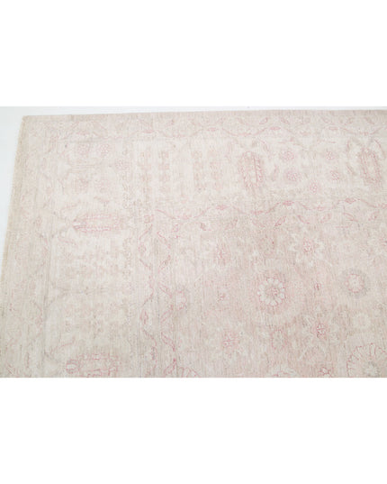 Serenity 12' 0" X 14' 4" Hand Knotted Wool Rug 12' 0" X 14' 4" (366 X 437) / Taupe / Wool