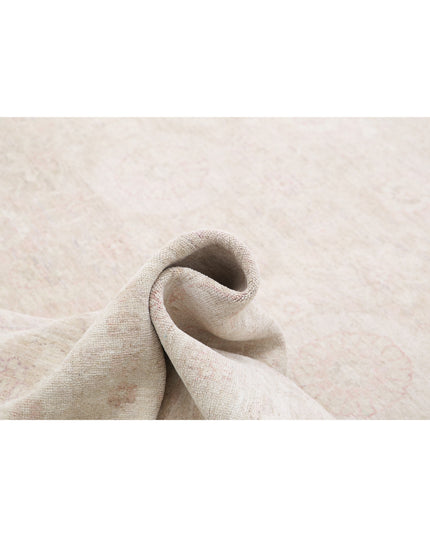 Serenity 12' 0" X 14' 4" Hand Knotted Wool Rug 12' 0" X 14' 4" (366 X 437) / Taupe / Wool