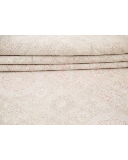 Serenity 12' 0" X 14' 4" Hand Knotted Wool Rug 12' 0" X 14' 4" (366 X 437) / Taupe / Wool