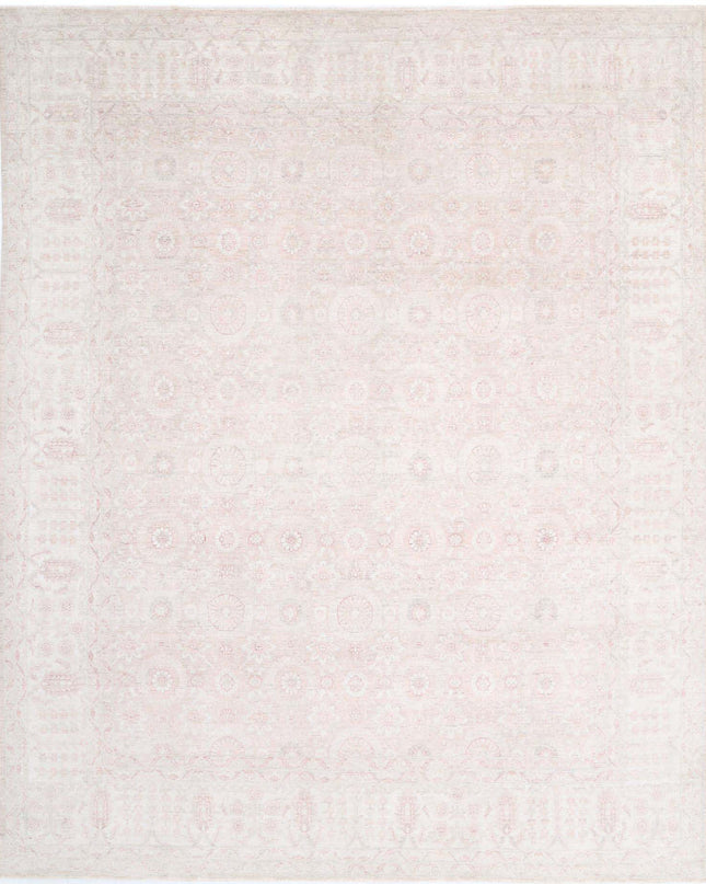 Serenity 12' 0" X 14' 4" Hand Knotted Wool Rug 12' 0" X 14' 4" (366 X 437) / Taupe / Wool