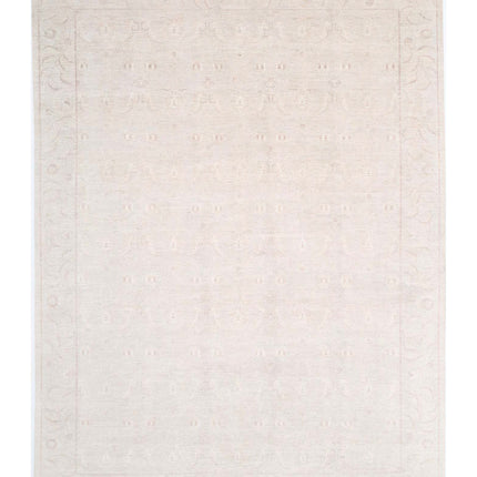 Serenity 12' 10" X 17' 2" Hand Knotted Wool Rug 12' 10" X 17' 2" (391 X 523) / Grey / Wool