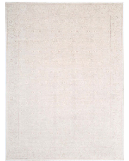 Serenity 12' 10" X 17' 2" Hand Knotted Wool Rug 12' 10" X 17' 2" (391 X 523) / Grey / Wool