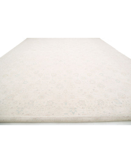 Serenity 17' 0" X 23' 0" Hand Knotted Wool Rug 17' 0" X 23' 0" (518 X 701) / Blue / Wool