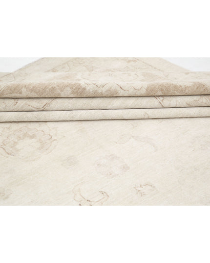 Serenity 16' 0" X 23' 2" Hand Knotted Wool Rug 16' 0" X 23' 2" (488 X 706) / Ivory / Wool