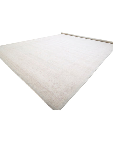 Serenity 16' 5" X 27' 7" Hand Knotted Wool Rug 16' 5" X 27' 7" (500 X 841) / Blue / Wool