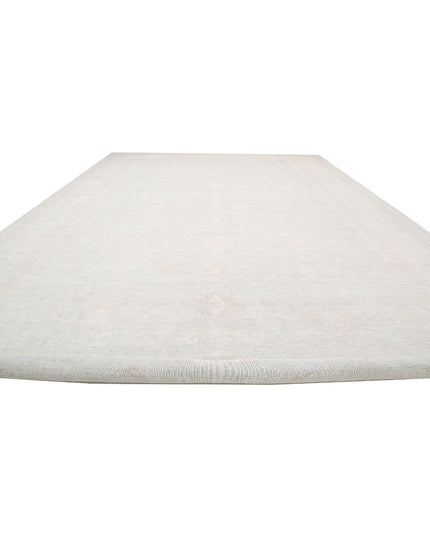 Serenity 16' 5" X 27' 7" Hand Knotted Wool Rug 16' 5" X 27' 7" (500 X 841) / Blue / Wool