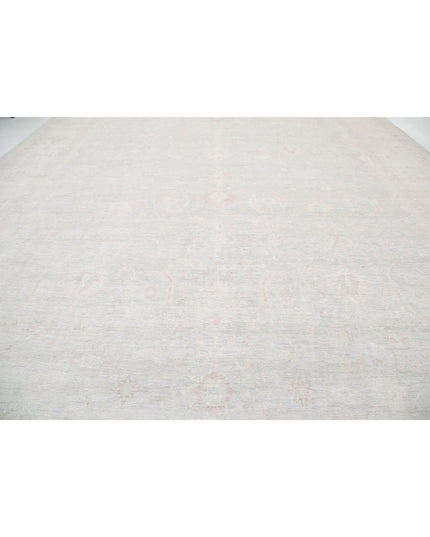 Serenity 16' 5" X 27' 7" Hand Knotted Wool Rug 16' 5" X 27' 7" (500 X 841) / Blue / Wool