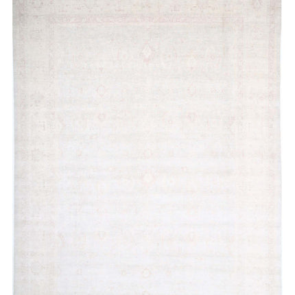 Serenity 16' 5" X 27' 7" Hand Knotted Wool Rug 16' 5" X 27' 7" (500 X 841) / Blue / Wool