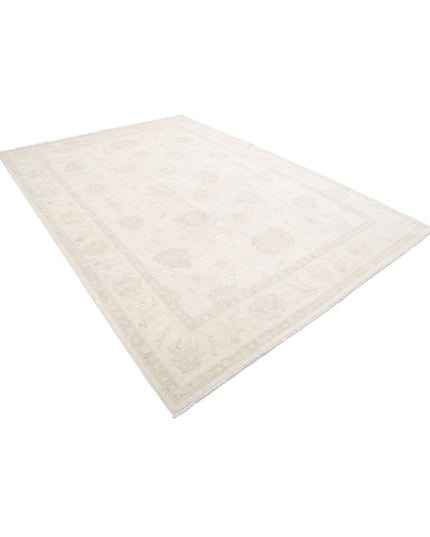 Serenity 8' 2" X 11' 5" Hand Knotted Wool Rug 8' 2" X 11' 5" (249 X 348) / Ivory / Wool