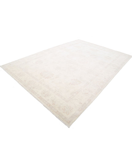 Serenity 8' 2" X 11' 5" Hand Knotted Wool Rug 8' 2" X 11' 5" (249 X 348) / Ivory / Wool