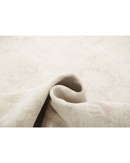 Serenity 8' 2" X 11' 5" Hand Knotted Wool Rug 8' 2" X 11' 5" (249 X 348) / Ivory / Wool