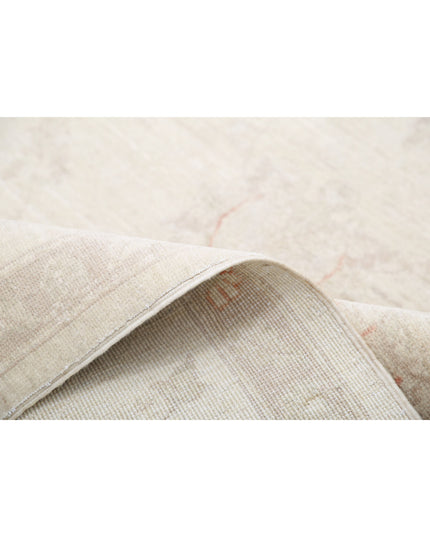 Serenity 8' 2" X 11' 5" Hand Knotted Wool Rug 8' 2" X 11' 5" (249 X 348) / Ivory / Wool