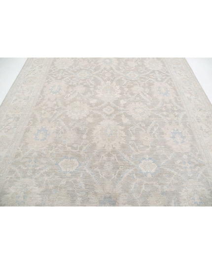 Serenity 8' 4" X 11' 1" Hand Knotted Wool Rug 8' 4" X 11' 1" (254 X 338) / Ivory / Wool