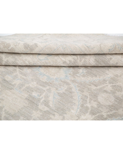 Serenity 8' 4" X 11' 1" Hand Knotted Wool Rug 8' 4" X 11' 1" (254 X 338) / Ivory / Wool