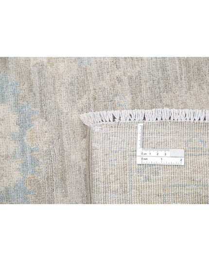 Serenity 8' 4" X 11' 1" Hand Knotted Wool Rug 8' 4" X 11' 1" (254 X 338) / Ivory / Wool