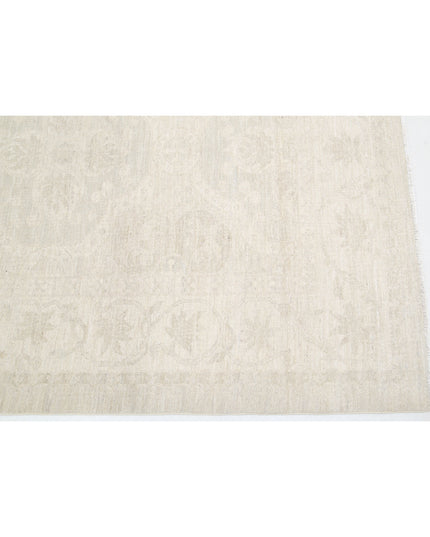 Serenity 5' 2" X 15' 0" Hand Knotted Wool Rug 5' 2" X 15' 0" (158 X 457) / Ivory / Wool