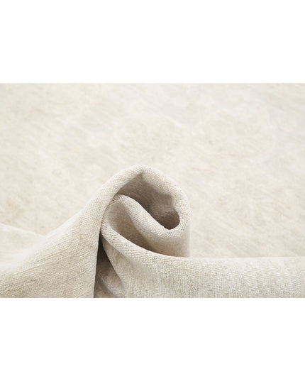 Serenity 5' 2" X 15' 0" Hand Knotted Wool Rug 5' 2" X 15' 0" (158 X 457) / Ivory / Wool