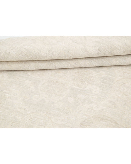 Serenity 5' 2" X 15' 0" Hand Knotted Wool Rug 5' 2" X 15' 0" (158 X 457) / Ivory / Wool