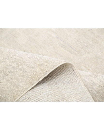 Serenity 5' 2" X 15' 0" Hand Knotted Wool Rug 5' 2" X 15' 0" (158 X 457) / Ivory / Wool