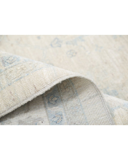 Serenity 8' 1" X 9' 8" Hand Knotted Wool Rug 8' 1" X 9' 8" (246 X 295) / Ivory / Wool