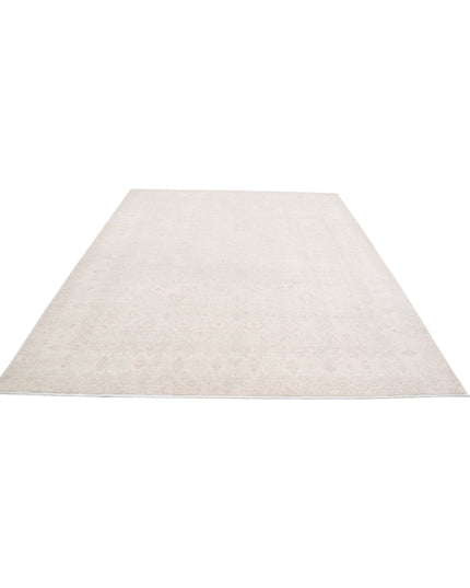 Serenity 8' 3" X 10' 0" Hand Knotted Wool Rug 8' 3" X 10' 0" (251 X 305) / Ivory / Wool