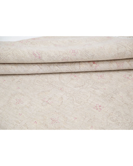 Serenity 8' 3" X 10' 0" Hand Knotted Wool Rug 8' 3" X 10' 0" (251 X 305) / Ivory / Wool