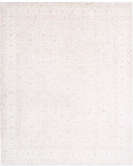 Serenity 8' 3" X 10' 0" Hand Knotted Wool Rug 8' 3" X 10' 0" (251 X 305) / Ivory / Wool
