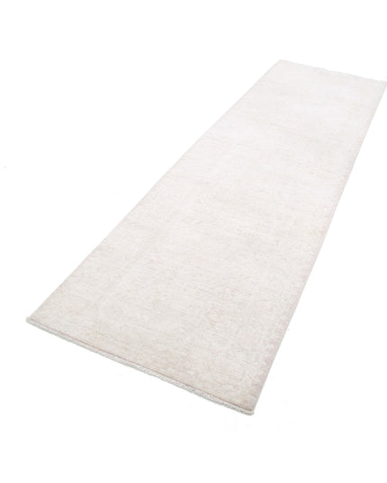 Serenity 2' 10" X 9' 6" Hand Knotted Wool Rug 2' 10" X 9' 6" (86 X 290) / Beige / Wool