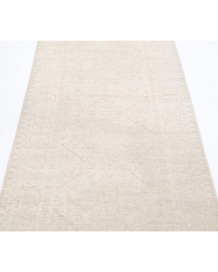 Serenity 2' 10" X 9' 6" Hand Knotted Wool Rug 2' 10" X 9' 6" (86 X 290) / Beige / Wool