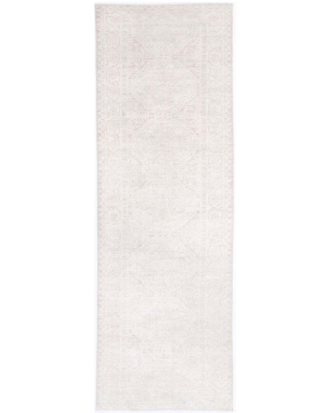 Serenity 2' 10" X 9' 6" Hand Knotted Wool Rug 2' 10" X 9' 6" (86 X 290) / Beige / Wool