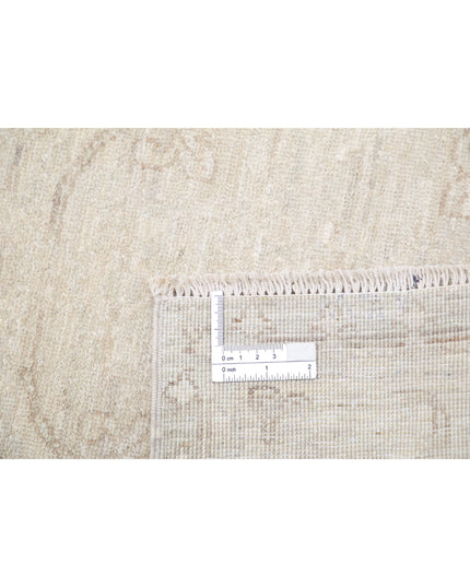 Serenity 2' 4" X 10' 2" Hand Knotted Wool Rug 2' 4" X 10' 2" (71 X 310) / Ivory / Wool