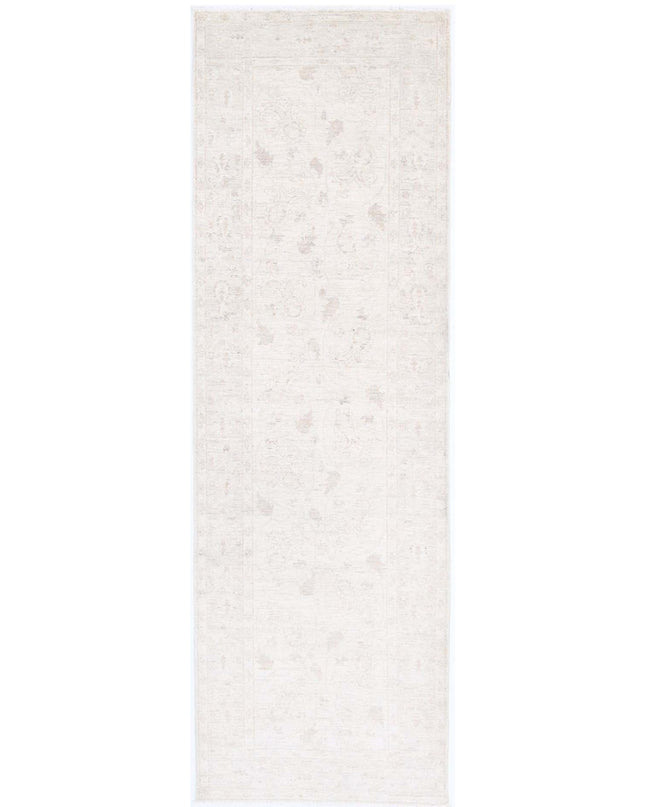 Serenity 2' 9" X 9' 3" Hand Knotted Wool Rug 2' 9" X 9' 3" (84 X 282) / Ivory / Wool