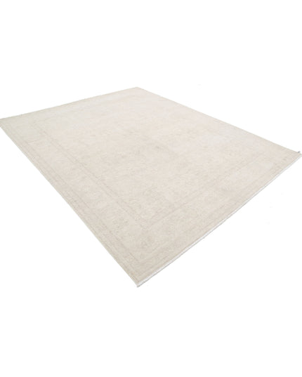 Serenity 7' 10" X 9' 9" Hand Knotted Wool Rug 7' 10" X 9' 9" (239 X 297) / Ivory / Wool