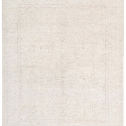 Serenity 7' 10" X 9' 9" Hand Knotted Wool Rug 7' 10" X 9' 9" (239 X 297) / Ivory / Wool