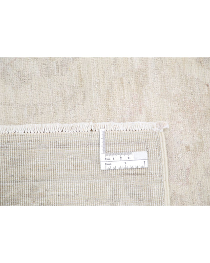 Serenity 6' 2" X 8' 9" Hand Knotted Wool Rug 6' 2" X 8' 9" (188 X 267) / Ivory / Wool