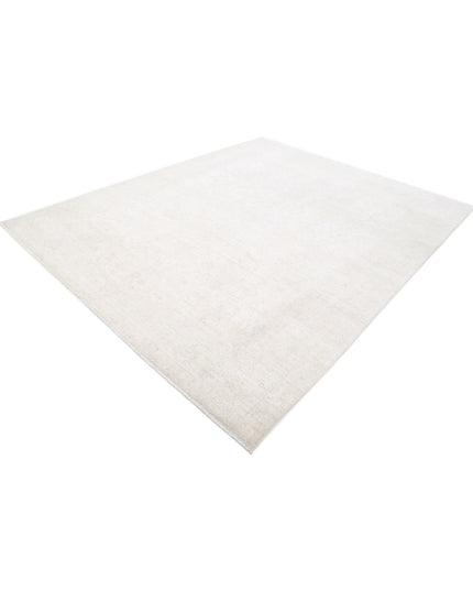 Serenity 8' 2" X 10' 1" Hand Knotted Wool Rug 8' 2" X 10' 1" (249 X 307) / Ivory / Wool