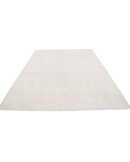 Serenity 7' 10" X 9' 10" Hand Knotted Wool Rug 7' 10" X 9' 10" (239 X 300) / Ivory / Wool