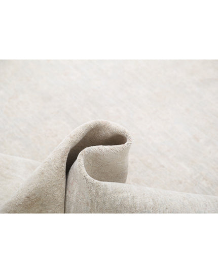 Serenity 7' 10" X 9' 10" Hand Knotted Wool Rug 7' 10" X 9' 10" (239 X 300) / Ivory / Wool