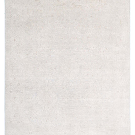 Serenity 7' 10" X 9' 10" Hand Knotted Wool Rug 7' 10" X 9' 10" (239 X 300) / Ivory / Wool