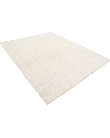 Serenity 7' 11" X 9' 10" Hand Knotted Wool Rug 7' 11" X 9' 10" (241 X 300) / Ivory / Wool