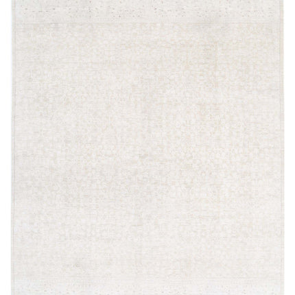 Serenity 7' 11" X 9' 10" Hand Knotted Wool Rug 7' 11" X 9' 10" (241 X 300) / Ivory / Wool
