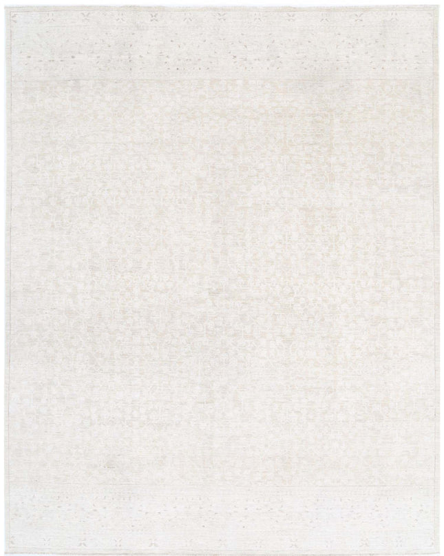 Serenity 7' 11" X 9' 10" Hand Knotted Wool Rug 7' 11" X 9' 10" (241 X 300) / Ivory / Wool