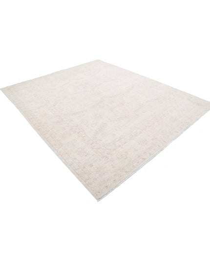 Serenity 8' 1" X 9' 5" Hand Knotted Wool Rug 8' 1" X 9' 5" (246 X 287) / Ivory / Wool