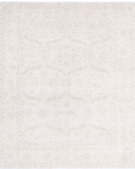 Serenity 8' 1" X 9' 5" Hand Knotted Wool Rug 8' 1" X 9' 5" (246 X 287) / Ivory / Wool