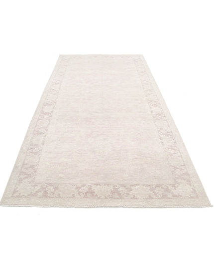 Serenity 5' 0" X 10' 2" Hand Knotted Wool Rug 5' 0" X 10' 2" (152 X 310) / Ivory / Wool