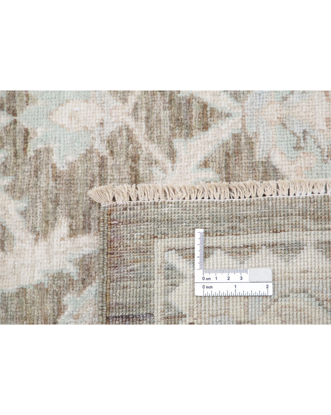 Serenity 9' 6" X 9' 8" Hand Knotted Wool Rug 9' 6" X 9' 8" (290 X 295) / Taupe / Wool