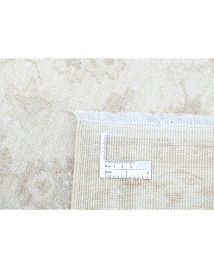Serenity 2' 7" X 8' 2" Hand Knotted Wool Rug 2' 7" X 8' 2" (79 X 249) / Ivory / Wool