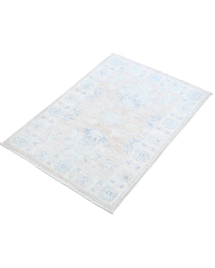 Serenity 2' 1" X 3' 0" Hand Knotted Wool Rug 2' 1" X 3' 0" (63 X 91) / Taupe / Wool